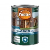Pinotex Classic Plus быстросохнущая пропитка-антисептик 3 в 1 для древесины лиственница (0,9л) 5727618 Пинотекс