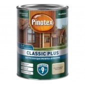 Pinotex Classic Plus быстросохнущая пропитка-антисептик 3 в 1 для древесины ель натуральная (0,9л) 5727790 Пинотекс