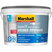 Marshall Export-7 краска водно-дисперсионная для стен и потолков матовая база BW (9л)