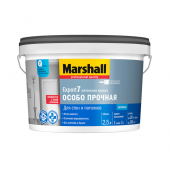 Marshall Export-7 краска водно-дисперсионная для стен и потолков матовая база BW (2,5л)