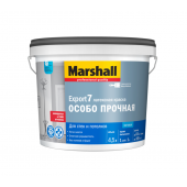 Marshall Export-7 краска водно-дисперсионная для стен и потолков матовая база BW (4,5л)