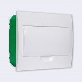 ЩИТ (БОКС) EASY9 1ряд 12-модулей встраиваемый пластик белый белая дверь 200*256*94 Шнайдер