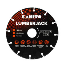KAHITO Lumberjack Диск алмазный по дереву 125х1,2х22,23мм