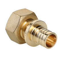 Соединитель аксиальный "Valtec" 16(2,2)*1/2" с накид. гайкой (VTm.422.G.001604) Волтек 61658