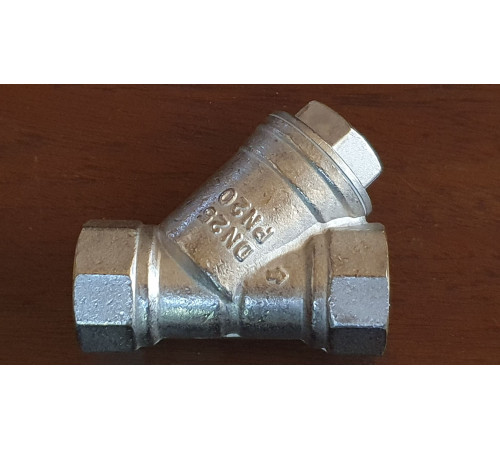 ФИЛЬТР ВОДЫ ОСАДОЧНЫЙ (ГРЯЗЕВИК,45°) "VALTEC" (25 ВН./ВН.) (VT.192.N.06) для очистки потока жидкости в трубопроводе от механических примесей ФИЛЬТР ВОДЫ ОСАДОЧНЫЙ (ГРЯЗЕВИК,45°) "VALTEC" (25 ВН./ВН.) (VT.192.N.06) для очистки потока жидкости в трубопроводе от механических примесей