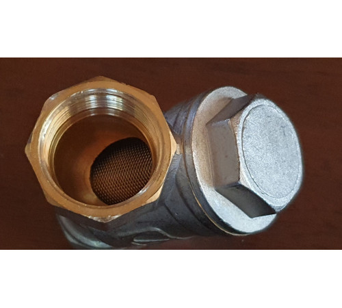 ФИЛЬТР ВОДЫ ОСАДОЧНЫЙ (ГРЯЗЕВИК,45°) "VALTEC" (25 ВН./ВН.) (VT.192.N.06) для очистки потока жидкости в трубопроводе от механических примесей ФИЛЬТР ВОДЫ ОСАДОЧНЫЙ (ГРЯЗЕВИК,45°) "VALTEC" (25 ВН./ВН.) (VT.192.N.06) для очистки потока жидкости в трубопроводе от механических примесей