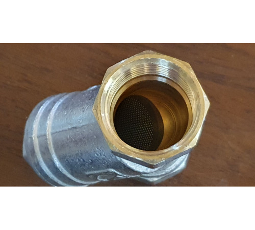 ФИЛЬТР ВОДЫ ОСАДОЧНЫЙ (ГРЯЗЕВИК,45°) "VALTEC" (25 ВН./ВН.) (VT.192.N.06) для очистки потока жидкости в трубопроводе от механических примесей ФИЛЬТР ВОДЫ ОСАДОЧНЫЙ (ГРЯЗЕВИК,45°) "VALTEC" (25 ВН./ВН.) (VT.192.N.06) для очистки потока жидкости в трубопроводе от механических примесей