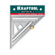 KRAFTOOL 170 мм, 5-в-1, Высокоточный кровельный угольник (3441-17) для разметки сложных инженерных конструкций, кровельных работ, установки лестниц