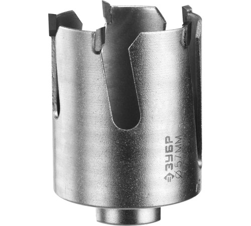 ЗУБР Проуниверсал, 57 мм, коронка с твердосплавными резцами, Профессионал (29514-57) купить  в Сочи