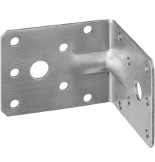 ЗУБР УНКУ-2.0, 55 x 70 x 70 x 2 мм, усиленный нержавеющий крепежный уголок, Профессионал (310516-55)