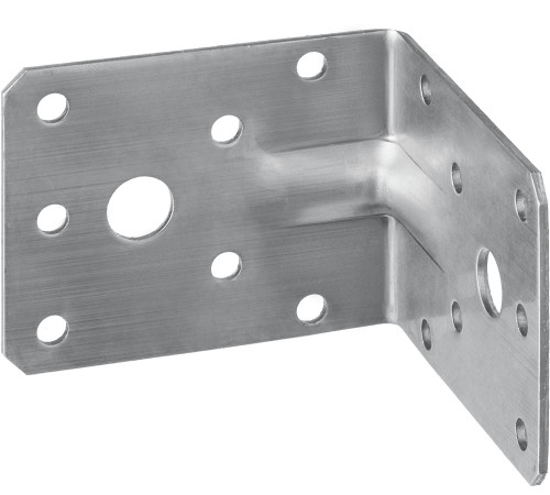ЗУБР УНКУ-2.0, 55 x 70 x 70 x 2 мм, усиленный нержавеющий крепежный уголок, Профессионал (310516-55) купить  в Сочи