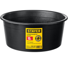 STAYER STRONG, 15 л, круглый строительный таз (06098-15)