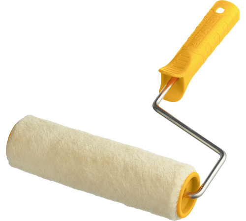 STAYER VELUR, 40 х 180 мм, бюгель 6 мм, ворс 4 мм, 50% акрил, 50% шерсть, для лаков и эмалей, малярный валик (0331-18) купить  в Сочи