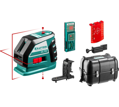 KRAFTOOL CL-70 #4, лазерный нивелир (34660-4) купить  в Сочи