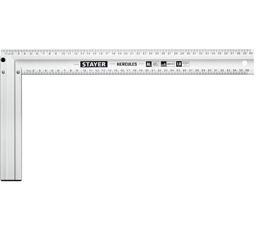 STAYER 400 мм, жесткий столярный угольник, Professional (3432-40) купить  в Сочи