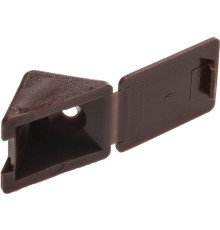 ЗУБР цвет кр-дерево, 4.0 x 15 мм, 4 шт, мебельный уголок с шурупом (4-308256-5)