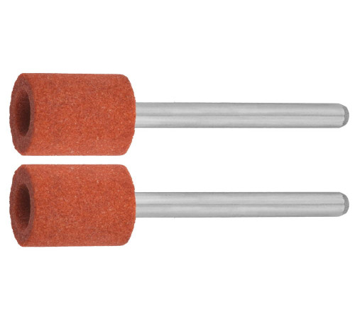 ЗУБР 2 шт, 9.5 x 12.7 х 3.2 мм, L 45 мм, P 120,набор абразивных шлифовальных втулок (35911) купить  в Сочи