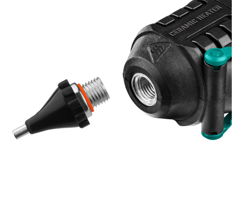 KRAFTOOL Grand 200, d 11 - 12 мм, 25 г/мин, электрический термоклеевой пистолет (06839) купить  в Сочи