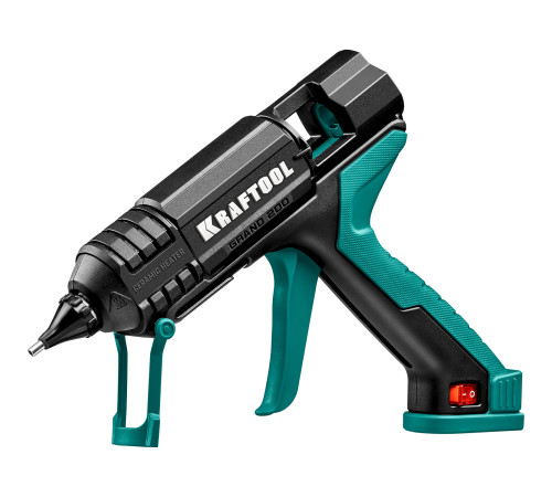 KRAFTOOL Grand 200, d 11 - 12 мм, 25 г/мин, электрический термоклеевой пистолет (06839) купить  в Сочи