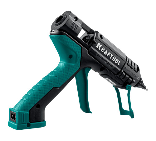 KRAFTOOL Grand 200, d 11 - 12 мм, 25 г/мин, электрический термоклеевой пистолет (06839) купить  в Сочи