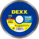DEXX Clean Aqua Cut, 115 мм, (22.2 мм, 5 х 1.7 мм), сплошной алмазный диск (36703-115) купить в Сочи