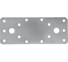 ЗУБР НКП-2.0, 140 x 55 x 2 мм, нержавеющая крепежная пластина, Профессионал (310636-140)