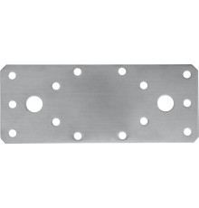 ЗУБР НКП-2.0, 140 x 55 x 2 мм, нержавеющая крепежная пластина, Профессионал (310636-140)