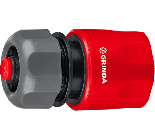 GRINDA GC-12A, 1/2″, с автостопом, для шланга, быстросъемный соединитель (8-426329) купить  в Сочи