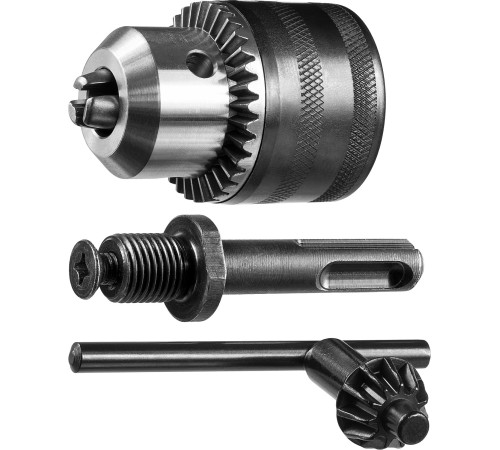 ЗУБР переходник SDS+, ударный ключевой патрон, набор (29081-H3) купить  в Сочи