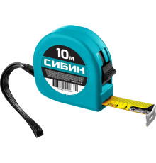 СИБИН 10 м х 25 мм, рулетка (34020-10-25)