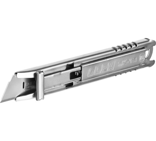 OLFA металлический корпус, безопасный нож с трапециевидным лезвием (OL-SK-12) купить  в Сочи