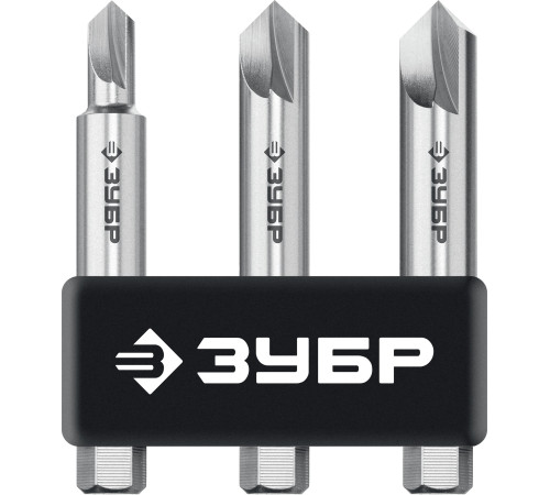 ЗУБР 3 шт, набор экстракторов поврежденного крепежа (26700-H3) купить  в Сочи