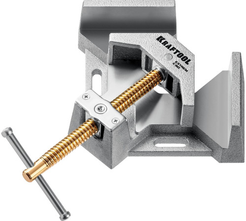 KRAFTOOL Extrem C90, глубина зажима 90 мм, экстрамощная стальная угловая струбцина для сварочных работ (32201) купить  в Сочи