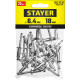 STAYER Pro-FIX, 6.4 х 18 мм, 25 шт, алюминиевые заклепки, Professional (3120-64-18) купить  в Сочи