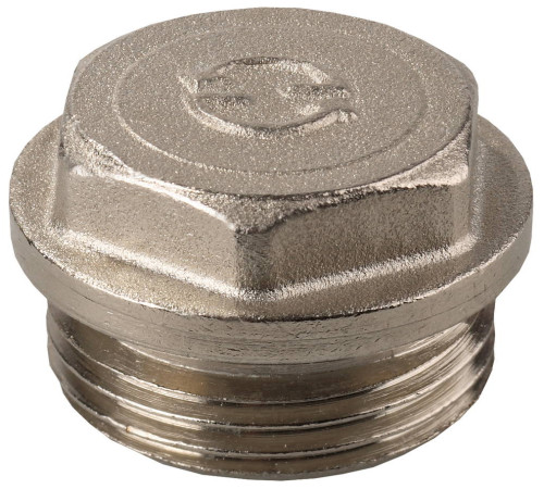 GENERAL FITTINGS 3/4″, с прижимной шайбой, никель, заглушка (51100-3/4) купить  в Сочи