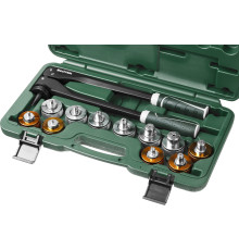 KRAFTOOL Pro Cut, 10 - 28 мм, 1/4 - 7/8″, расширитель-калибратор для труб (23650-H12)