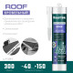 KRAFTOOL ROOF, 300 мл, прозрачный, кровельный силиконовый герметик (41258-2) купить в Сочи