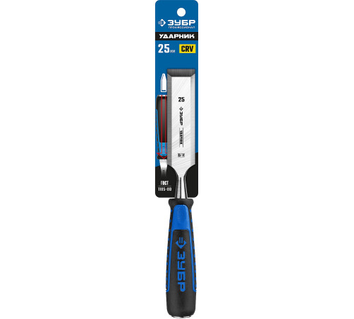ЗУБР Ударник, 25 мм, стамеска-долото, Профессионал (18097-25) купить  в Сочи
