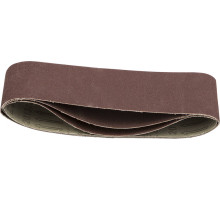STAYER 75х457 мм, P120, лента шлифовальная MASTER, для ЛШМ, 3 шт.