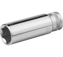KRAFTOOL FLANK, 1/4″, 10 мм, удлиненная торцовая головка (27817-10)