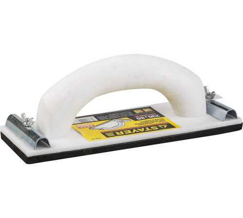 STAYER 230 x 80 мм, терка для шлифования с металлическим фиксатором (3569-08) купить  в Сочи