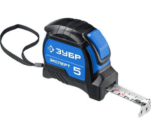 ЗУБР ЭКСПЕРТ, 5 м х 25 мм, рулетка с автостопом, Профессионал (34057-05-25) купить  в Сочи