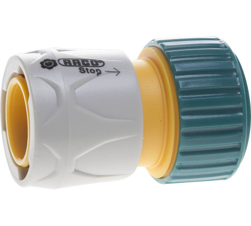 RACO ORIGINAL, 3/4″, с автостопом, для шланга, из ABS пластика, быстросъемный соединитель (4250-55206C) купить в Сочи RACO ORIGINAL, 3/4″, с автостопом, для шланга, из ABS пластика, быстросъемный соединитель (4250-55206C) купить в Сочи