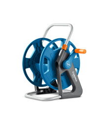 GRINDA HR-60, для шлангов 60м x 1/2″ и 30м х 3/4″, стальные опоры, пластиковый барабан, катушка для шлангов ProLine (428451)