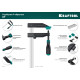 KRAFTOOL MF-500/120, 120 х 500 мм, струбцина F (32011-120-500) купить в Сочи