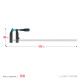 KRAFTOOL MF-500/120, 120 х 500 мм, струбцина F (32011-120-500) купить в Сочи