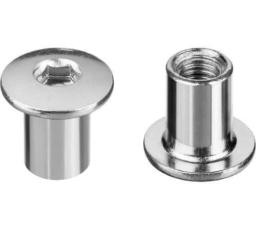 ЗУБР M6 x 12 мм, шест. 5 мм, цинк, 5 кг, гайка Эриксона с полукруглой головкой, Профессионал (303760-5) купить  в Сочи