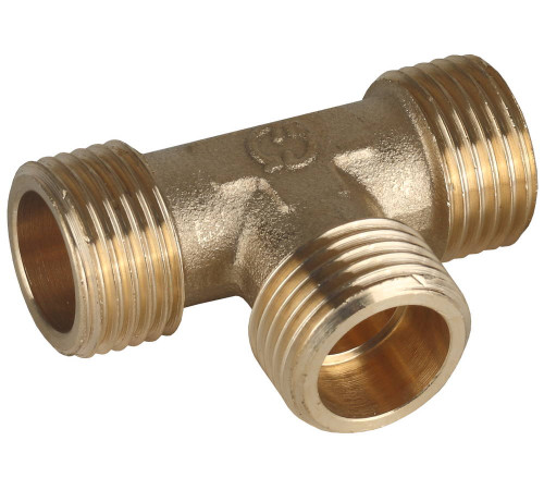 GENERAL FITTINGS наружная резьба 1/2″, латунь, тройник (51054-1/2) купить  в Сочи