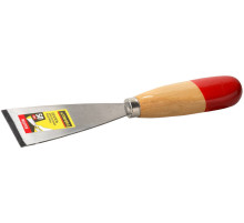 STAYER MAXFlat, 50 мм, усиленное стальное полотно, деревянная ручка, шпатель для удаления ржавчины (1002-50)