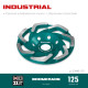 KRAFTOOL Boomerang d 125 мм, сегментная алмазная чашка, INDUSTRIAL (33445-125) купить в Сочи